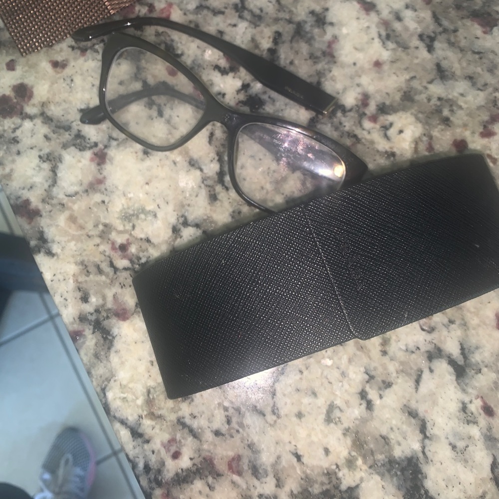 Authenic prada glasses broken